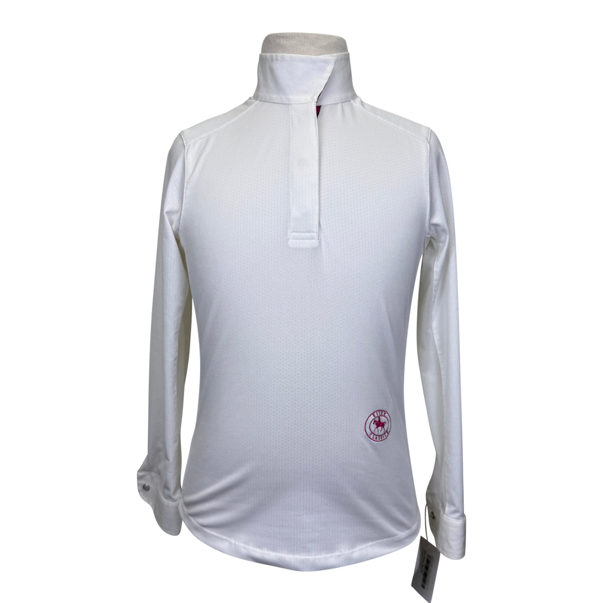 Essex Classic Talent Yarn Show Shirt in White/Bunny