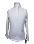Essex Classic Talent Yarn Show Shirt in White/Bunny