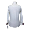 Essex Classic Talent Yarn Show Shirt in White/Bunny