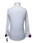 Essex Classic Talent Yarn Show Shirt in White/Bunny
