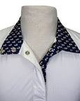 Essex Classic Talent Yarn Show Shirt in White/Ducks