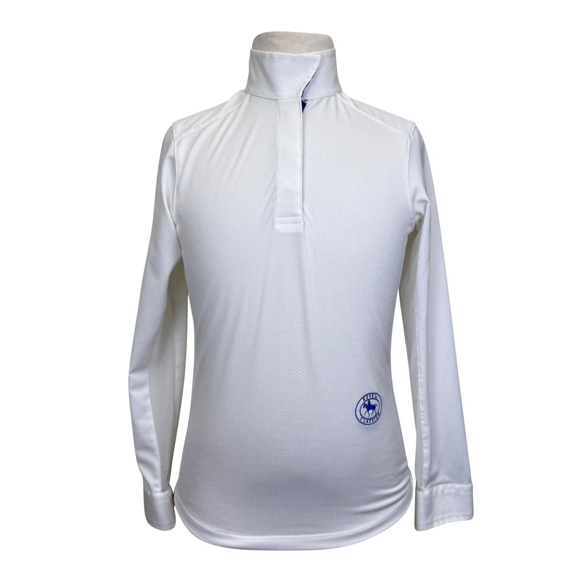 Essex Classic Talent Yarn Show Shirt in White/Be Mine