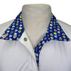 Essex Classic Talent Yarn Show Shirt in White/Be Mine