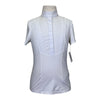 Cavalleria Toscana Bib Show Shirt in White