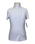 Cavalleria Toscana Bib Show Shirt in White