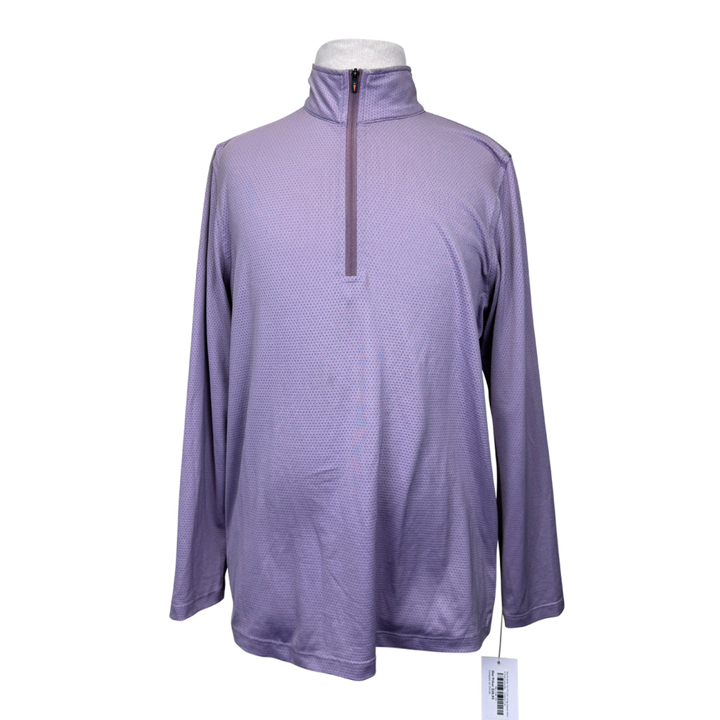 Kerrits Kids 'Ice Fil Lite' Long Sleeve Shirt in Pale Lavender