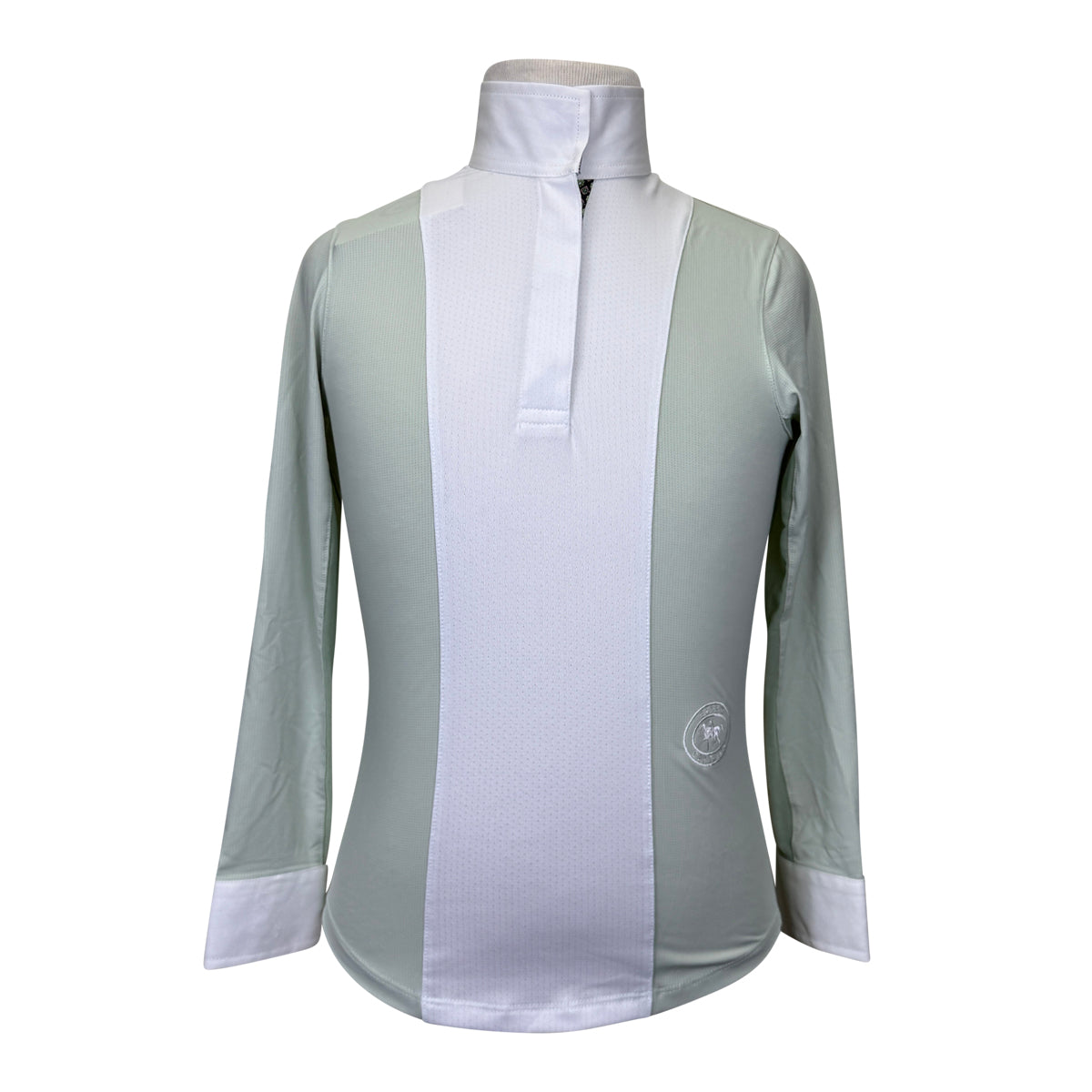 Essex Classics 'Luna Performance' Show Shirt in Sage Green