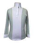 Essex Classics 'Luna Performance' Show Shirt in Sage Green