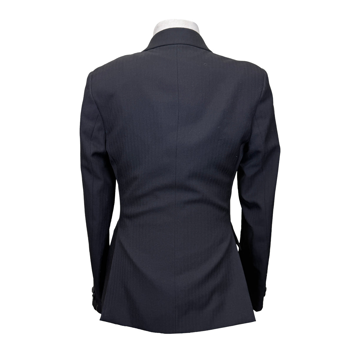 RJ Classics Washable Show Jacket in Black Pinstripe
