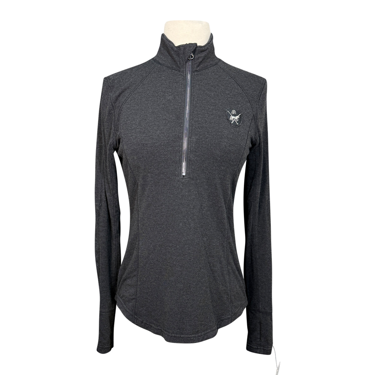 Goode Rider 'All Sport' Long Sleeve Shirt in Charcoal - Women's XS