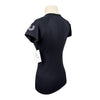 FitEq Short Sleeve Seamless Schooling Top in Black