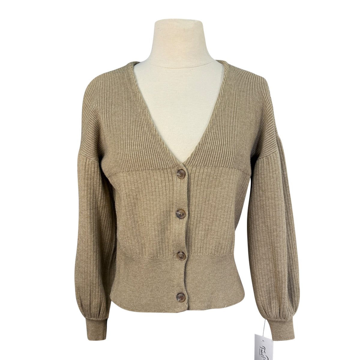 Solid Citizen 'Grace' Cardigan Sweater in Cashew 