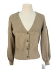 Solid Citizen 'Grace' Cardigan Sweater in Cashew 
