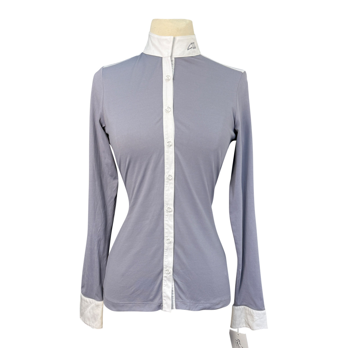 Equiline &#39;Cabe C&#39; Show Shirt in Graffiti Grey