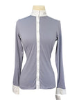 Equiline 'Cabe C' Show Shirt in Graffiti Grey