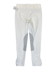 Back of Tailored Sportsman 'Trophy Hunter' Breeches in White - Women's 26L