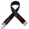 Showmark Fancy Stitched Overlay Girth in Brown