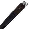 Ends on Showmark Fancy Stitched Overlay Girth in Brown