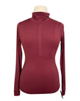 Solid Citizen 'Haley The Turtleneck' Sunshirt in Pinot