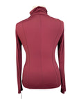 Solid Citizen 'Haley The Turtleneck' Sunshirt in Pinot