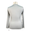 TKEQ 'Crest' Sustainable Long Sleeve Shirt in Silver/Purple