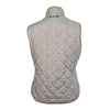 Ariat Quilted Vest in Grey/Plaid