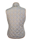 Ariat Quilted Vest in Grey/Plaid