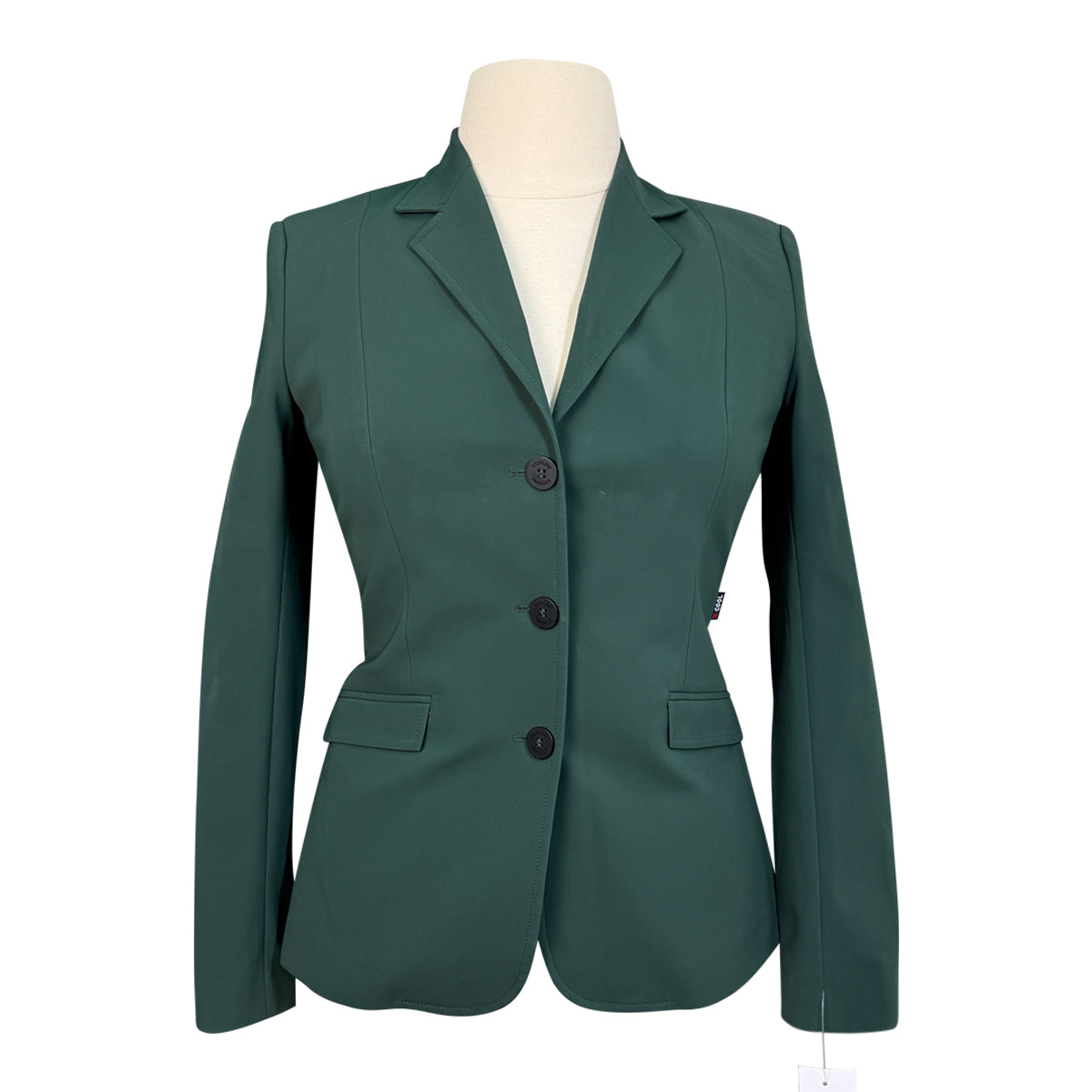 Equiline X-Cool Show Coat in Hunter Green - Women's IT 48 (US 14)
