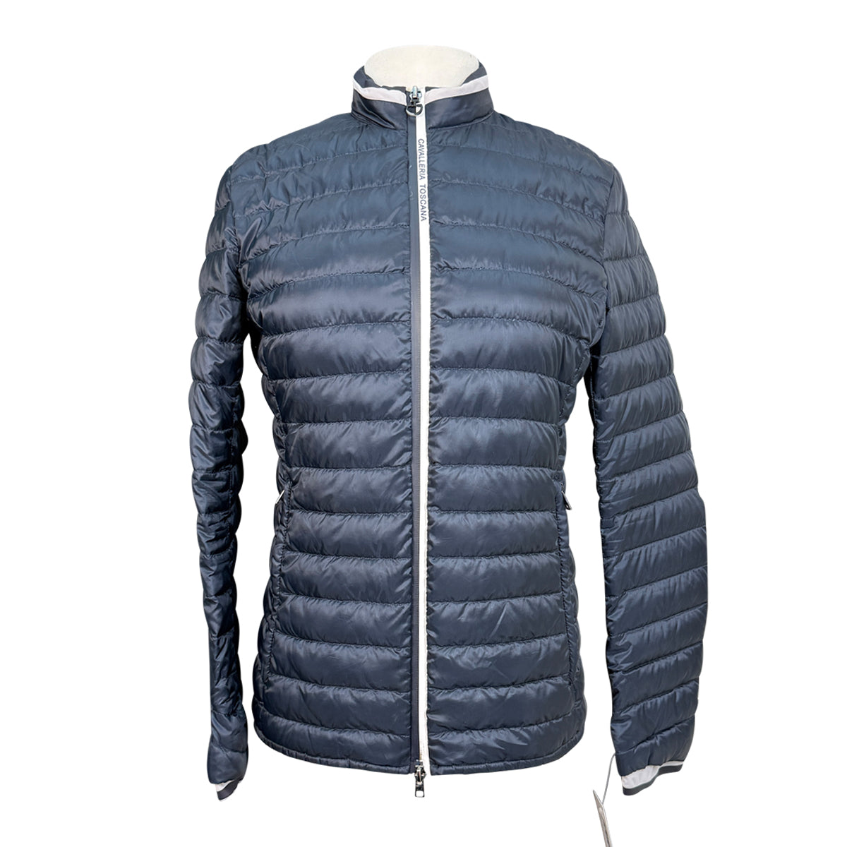 Cavalleria Toscana Full Zip Puffer in Navy