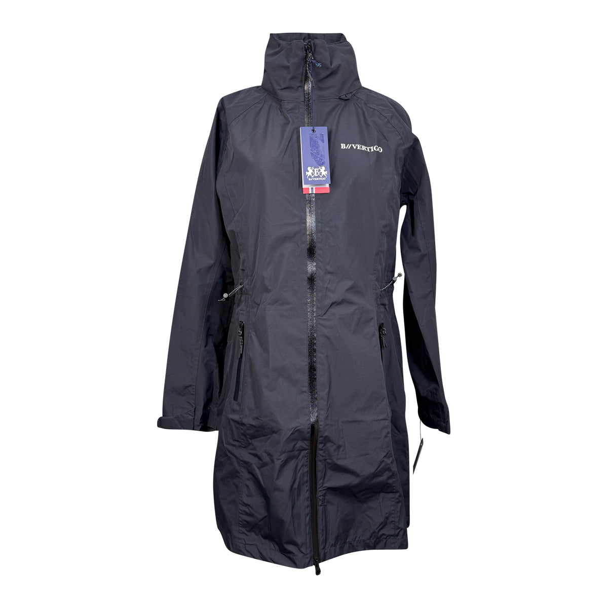 B Vertigo 'Joanna' Raincoat in Navy