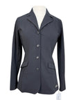 Grand Prix 'Madelyn' Jersey Hunt Coat in Black