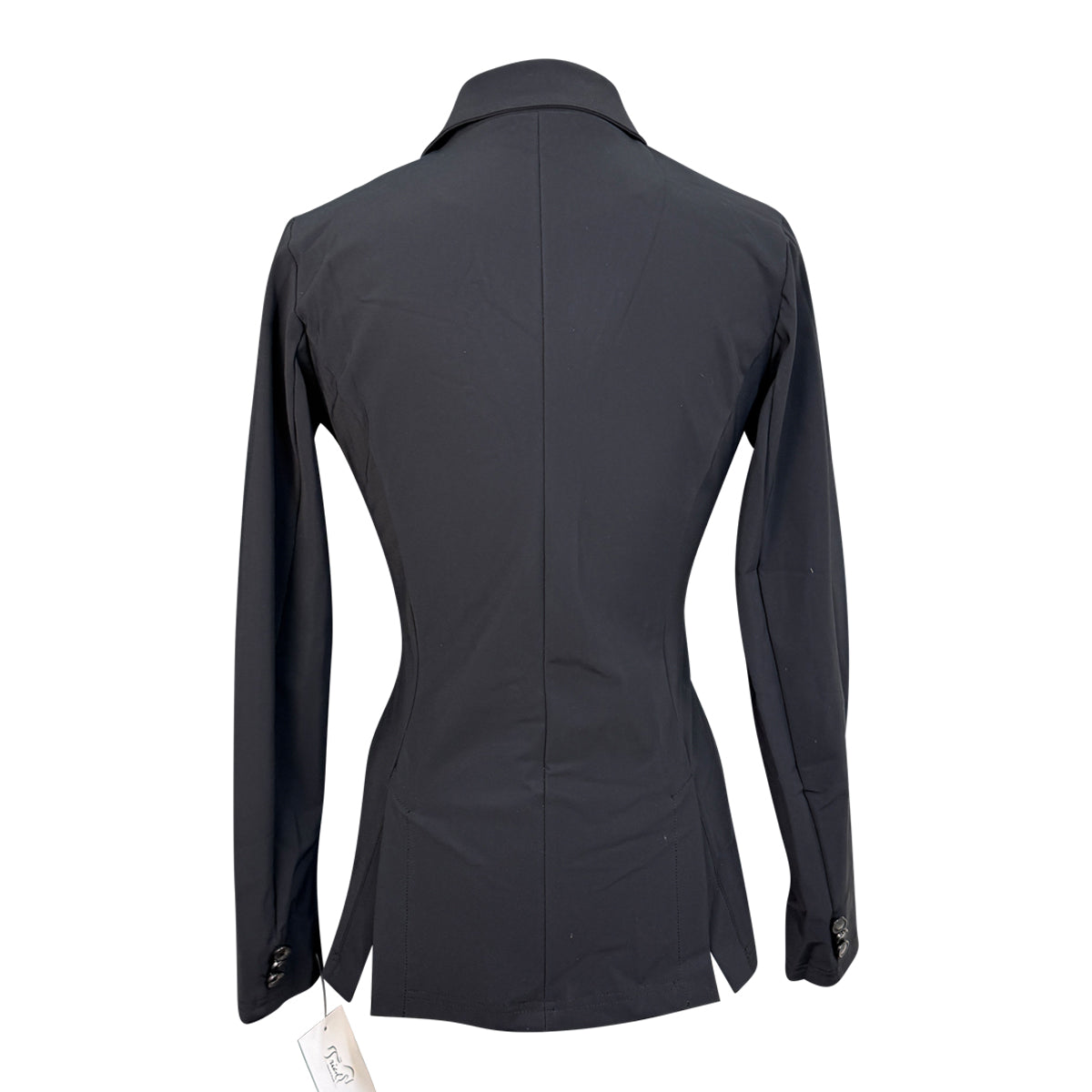 Grand Prix &#39;Madelyn&#39; Jersey Hunt Coat in Black