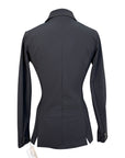 Grand Prix 'Madelyn' Jersey Hunt Coat in Black