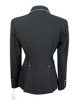 Ariat Pro Series Show Jacket in Black/White Trim - Women's 8R
