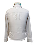 RJ Classics 'Cool Stretch Prestige' Show Shirt in White/Porcupine Love