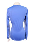 Smartpak Piper 'SmartCore' Long Sleeve Crew Neck Sun Shirt in periwinkle
