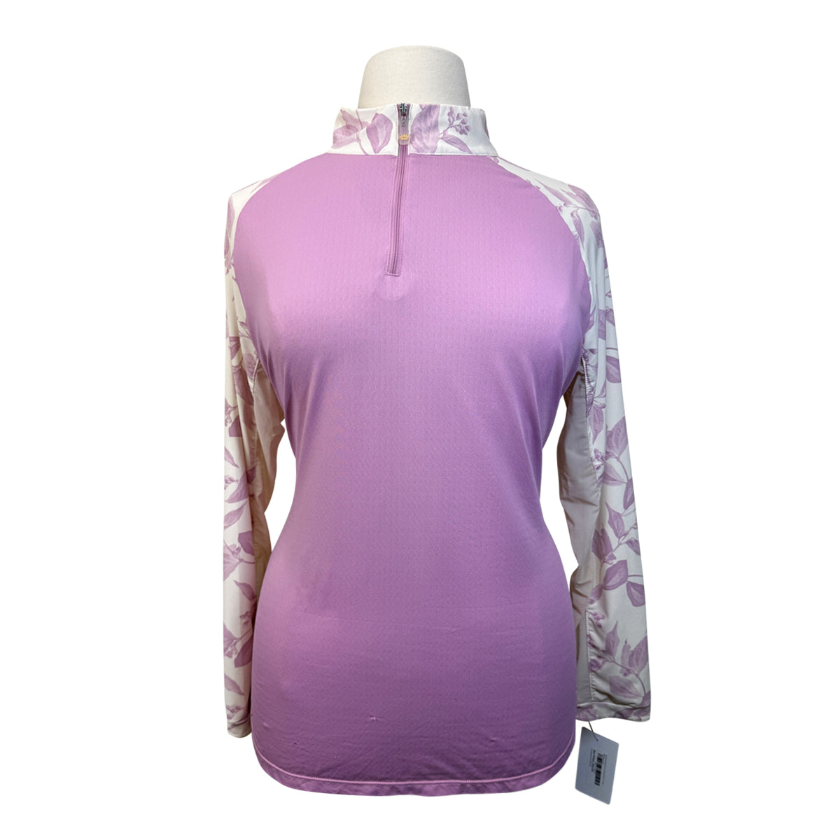 Kastel Denmark 1/4 Zip Shirt in Lilac 