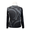 Yagya Monogram Long Sleeve Shirt in Black