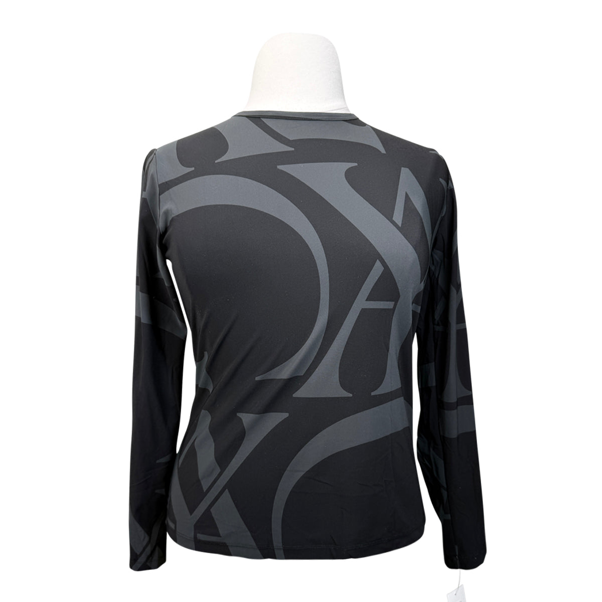 Yagya Monogram Long Sleeve Shirt in Black