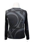 Yagya Monogram Long Sleeve Shirt in Black