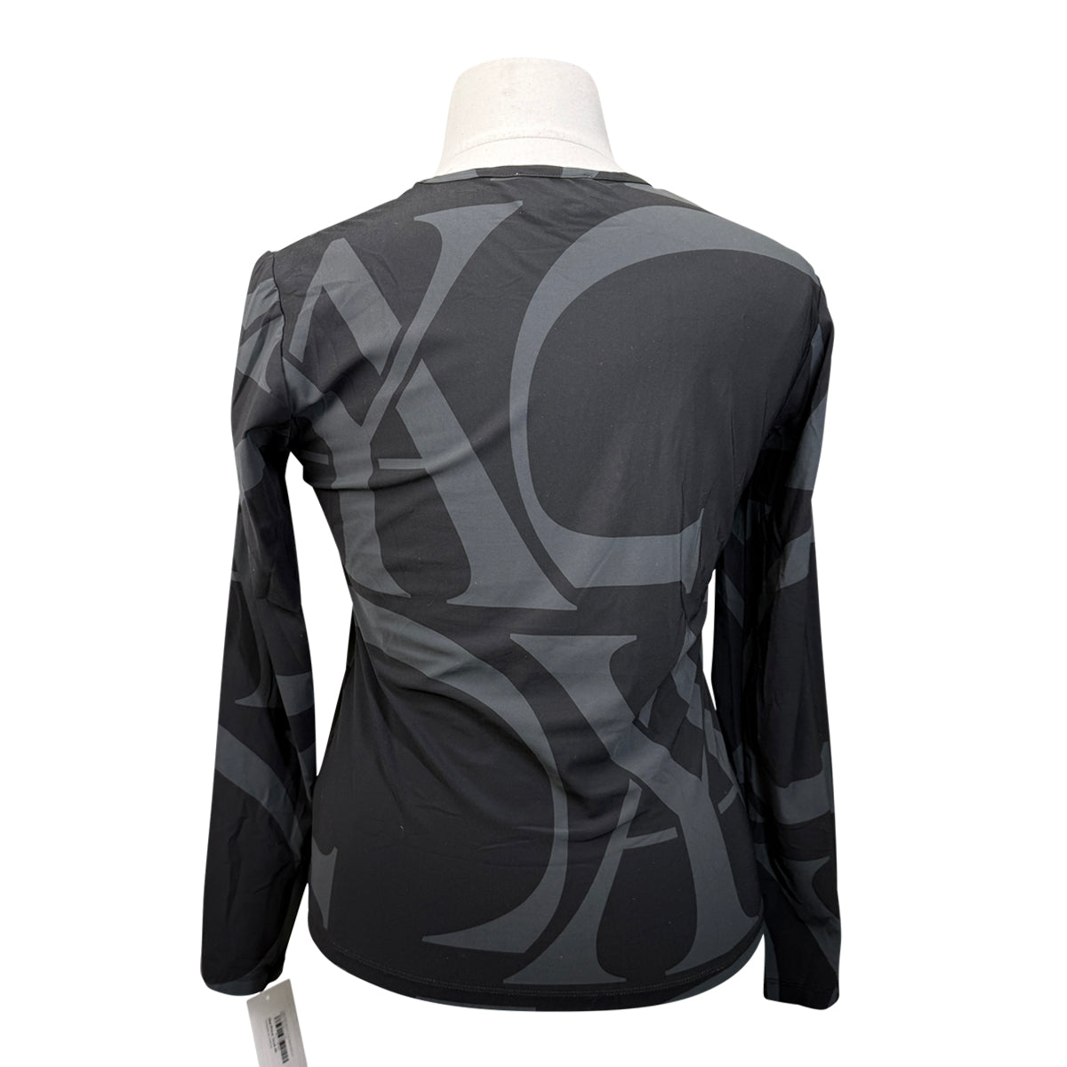 Yagya Monogram Long Sleeve Shirt in Black