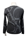 Yagya Monogram Long Sleeve Shirt in Black