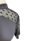 Pikeur Mesh Short Sleeve Shirt in Black 