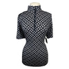 Kerrits 'Breeze' Ice Fil Short Sleeve Shirt in Black Horsehead