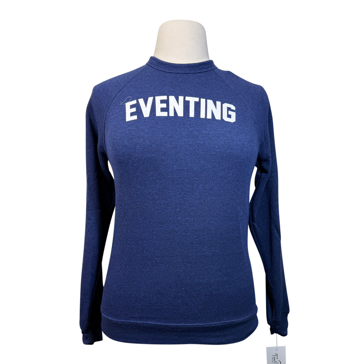 Levade 'Eventing' Vintage Varsity Sweatshirt in Navy