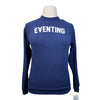 Levade 'Eventing' Vintage Varsity Sweatshirt in Navy