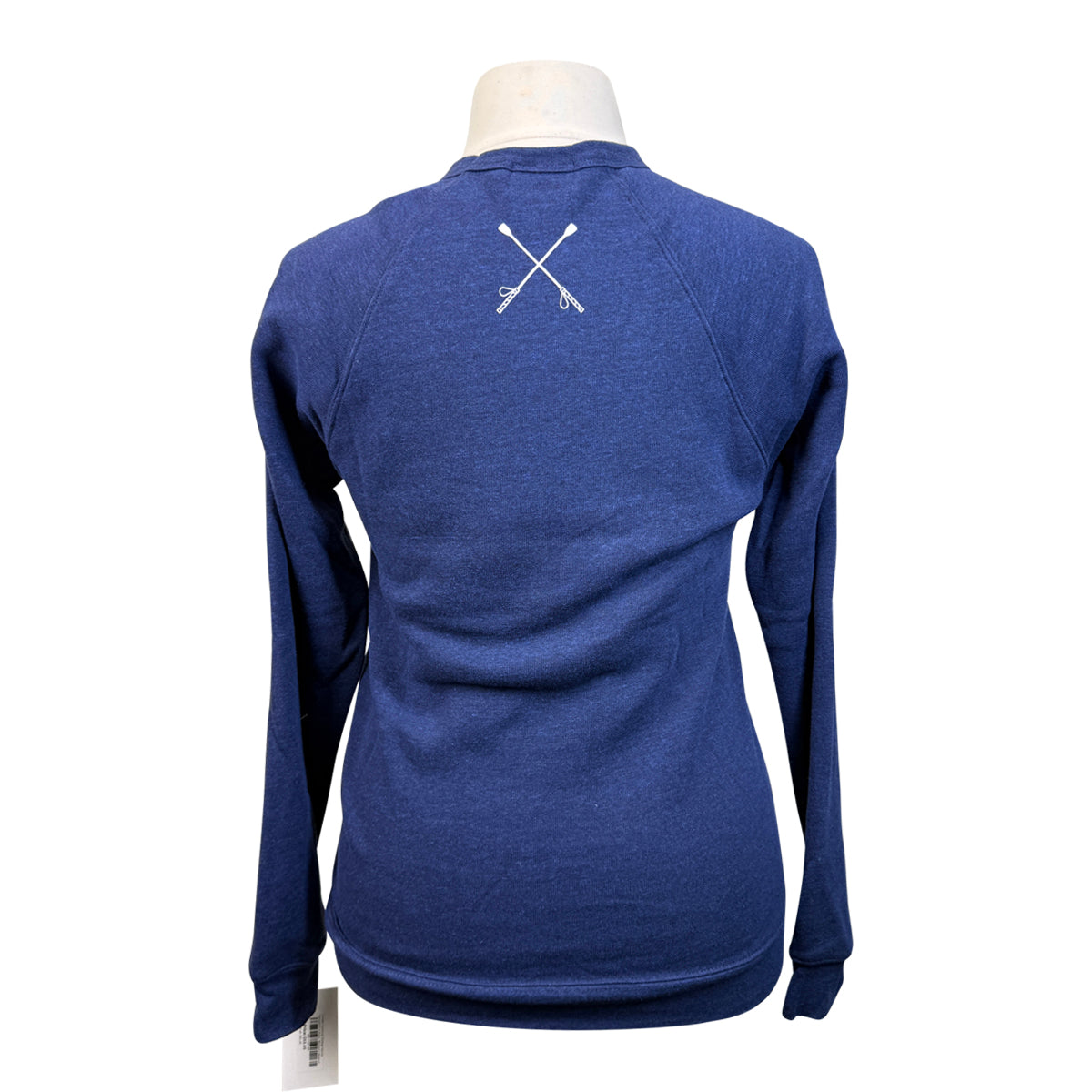 Levade 'Eventing' Vintage Varsity Sweatshirt in Navy