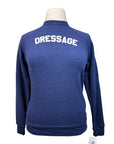 Levade 'Dressage' Vintage Varsity Sweatshirt in Navy