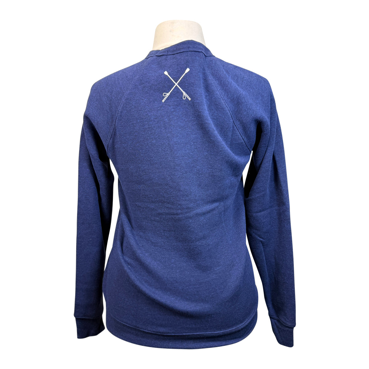 Levade 'Dressage' Vintage Varsity Sweatshirt in Navy