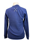 Levade 'Dressage' Vintage Varsity Sweatshirt in Navy